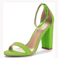 Neon Pulse Platform Heels