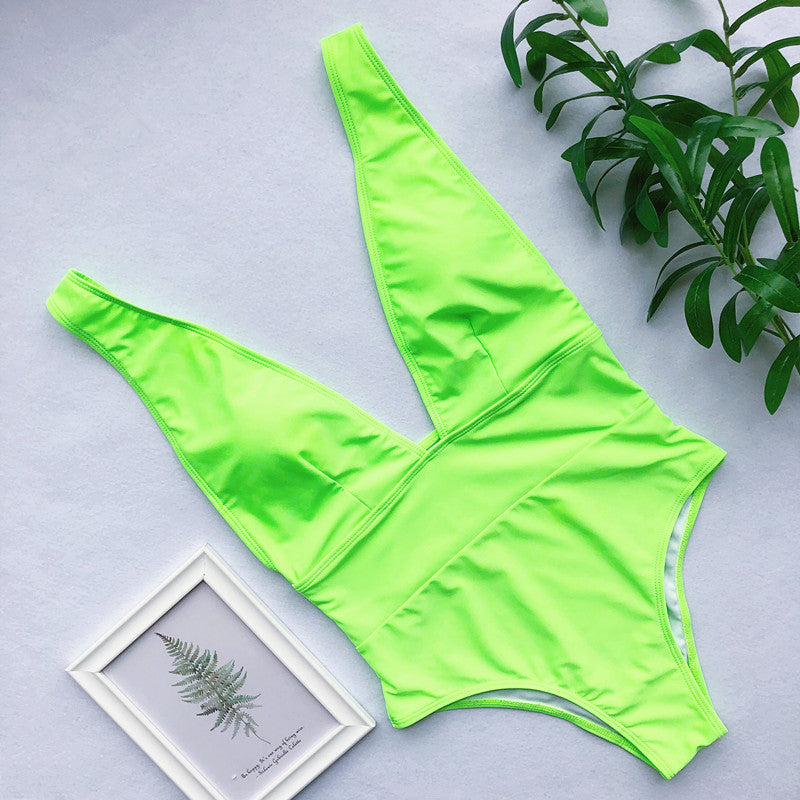Citrus Splash One-Piece Swimsuit
